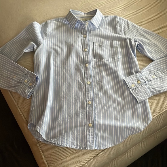 Abercrombie and Fitch Ladies Button Down Cotton Shirt size S - Picture 1 of 4